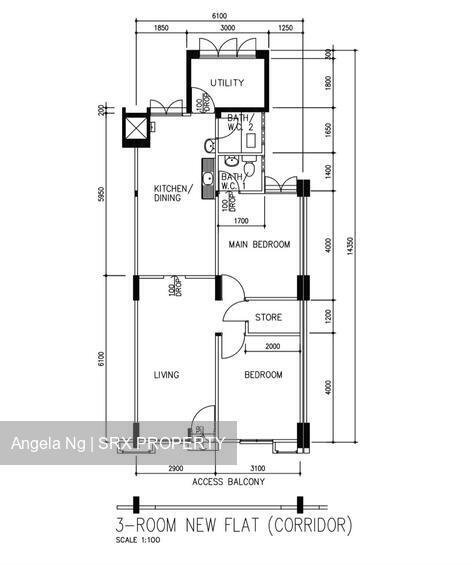 Blk 346 Teck Ghee Evergreen (Ang Mo Kio), HDB 3 Rooms #551827191